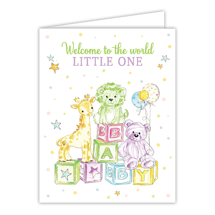 Rosanne Beck - Greeting Card - Baby Shower