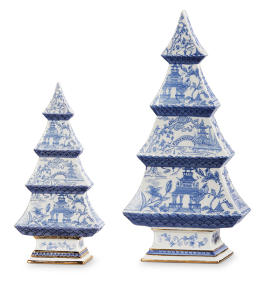 Blue Chinoiserie Tree