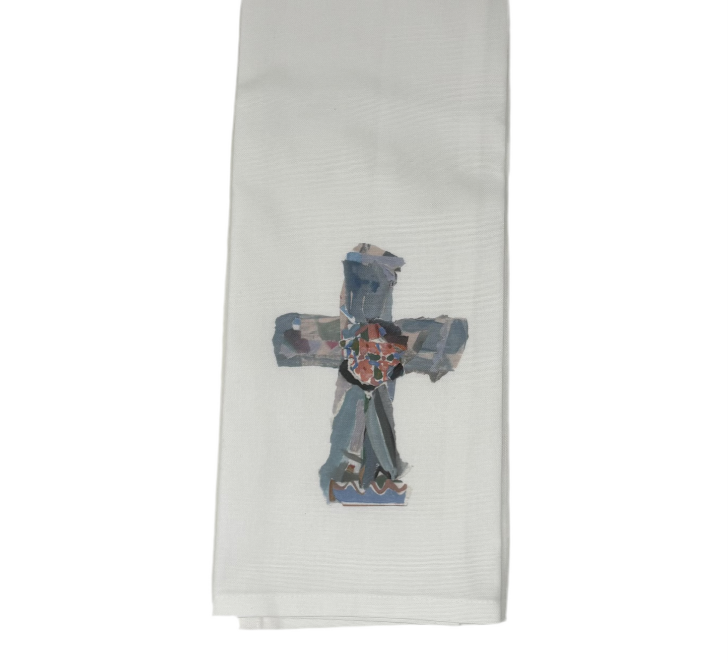 Rosanne Beck - Blue Cross Kitchen Towel