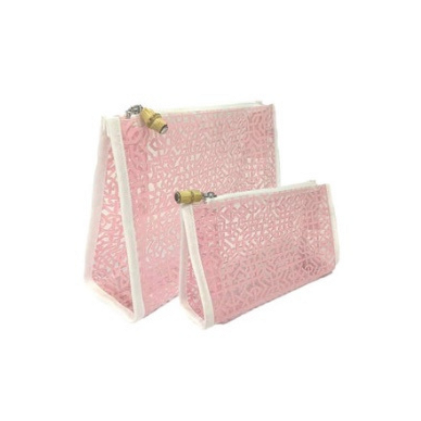 Small Clear Lattice Travel Bag