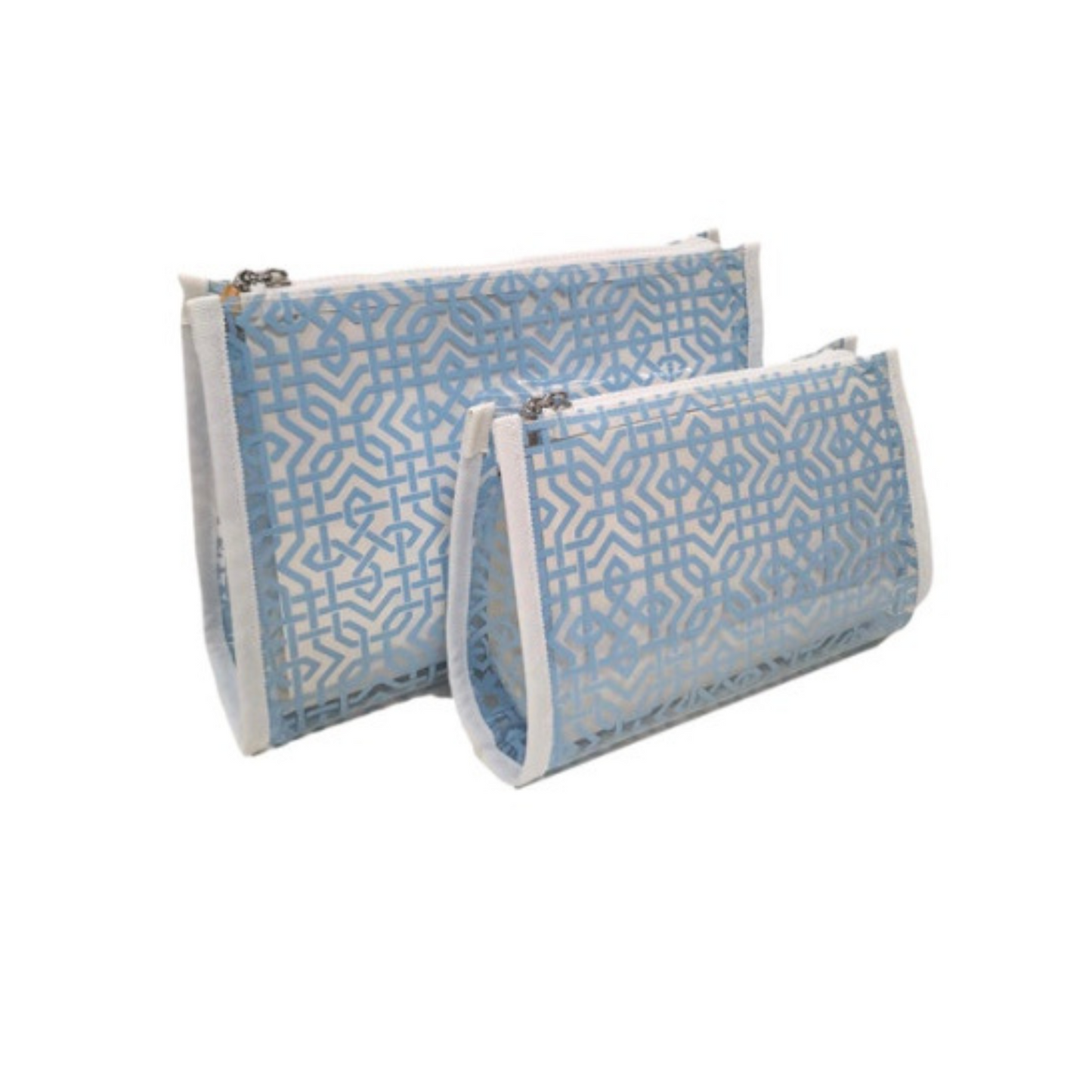 Small Clear Lattice Travel Bag