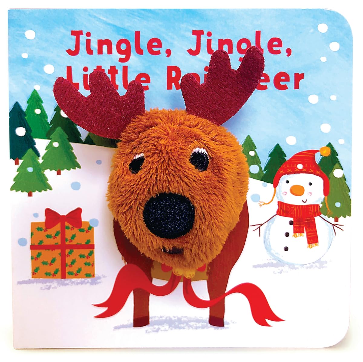 Jingle, Jingle, Little Reindeer - Finger Puppet Board Book