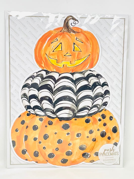 Rosanne Beck - Stacking Pumpkin Paper Placemat