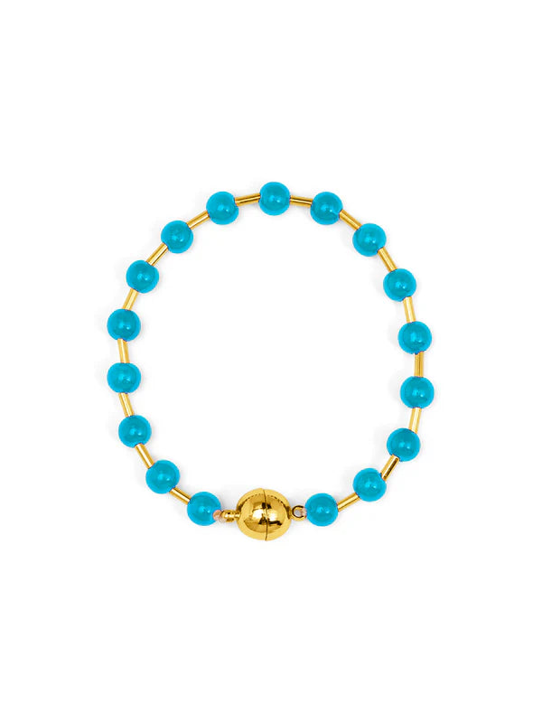 Glass Bead Magnet Closure - Necklace & Bracelet