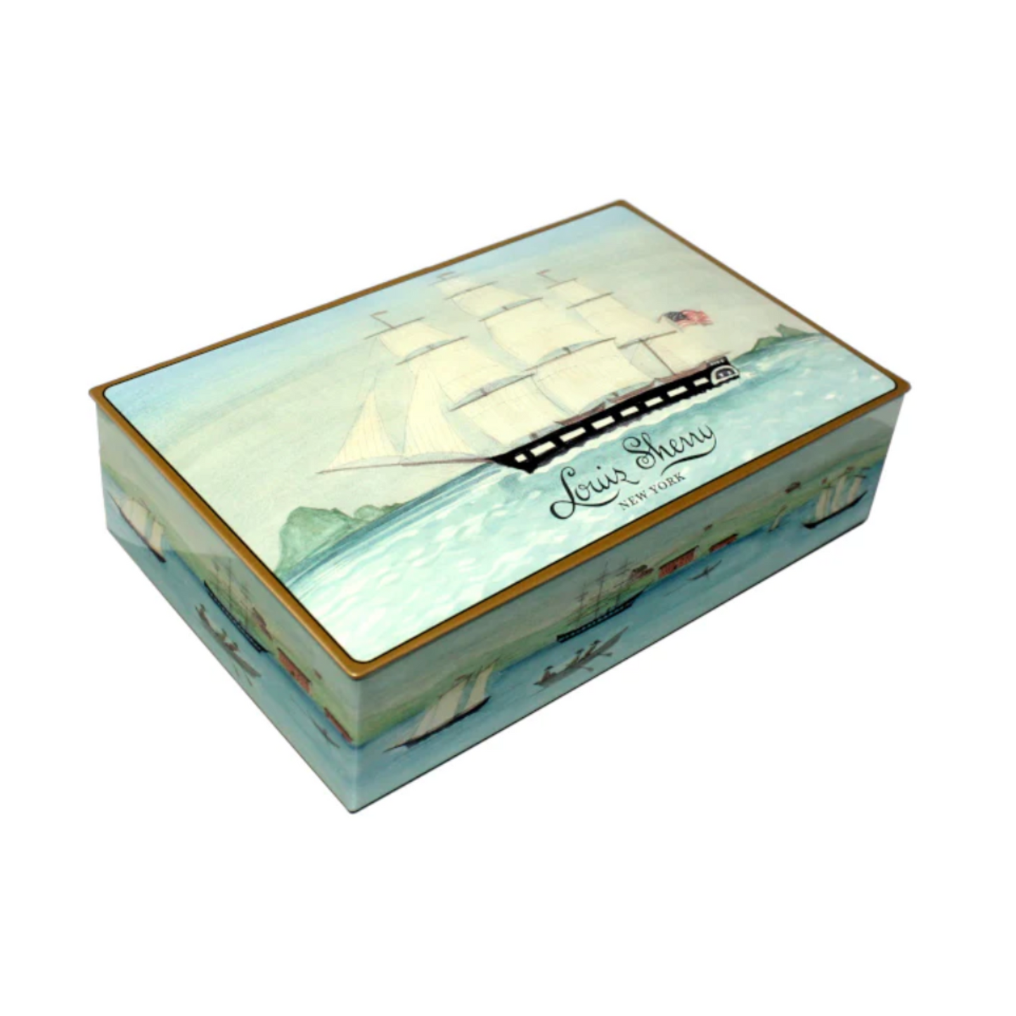 Ship with American Flag Louis Sherry Chocolates