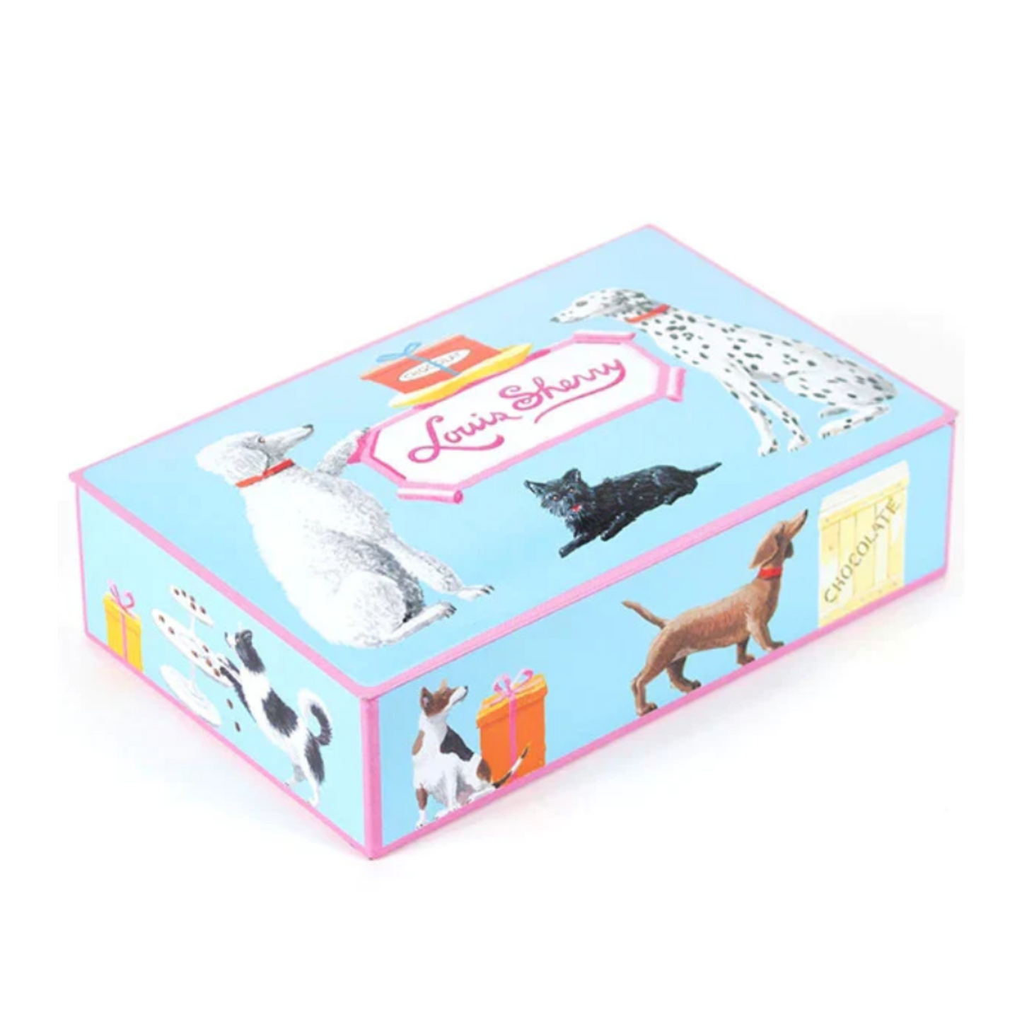 Louis Sherry Dog Tin Chocolates