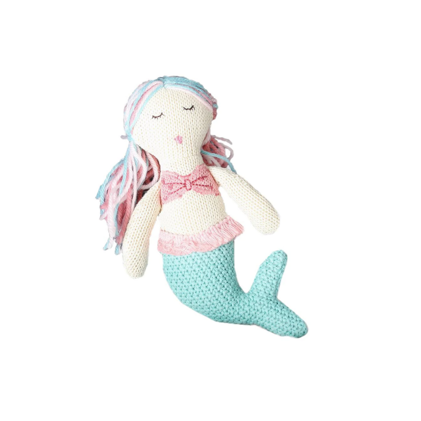 Pink Mermaid Rattle