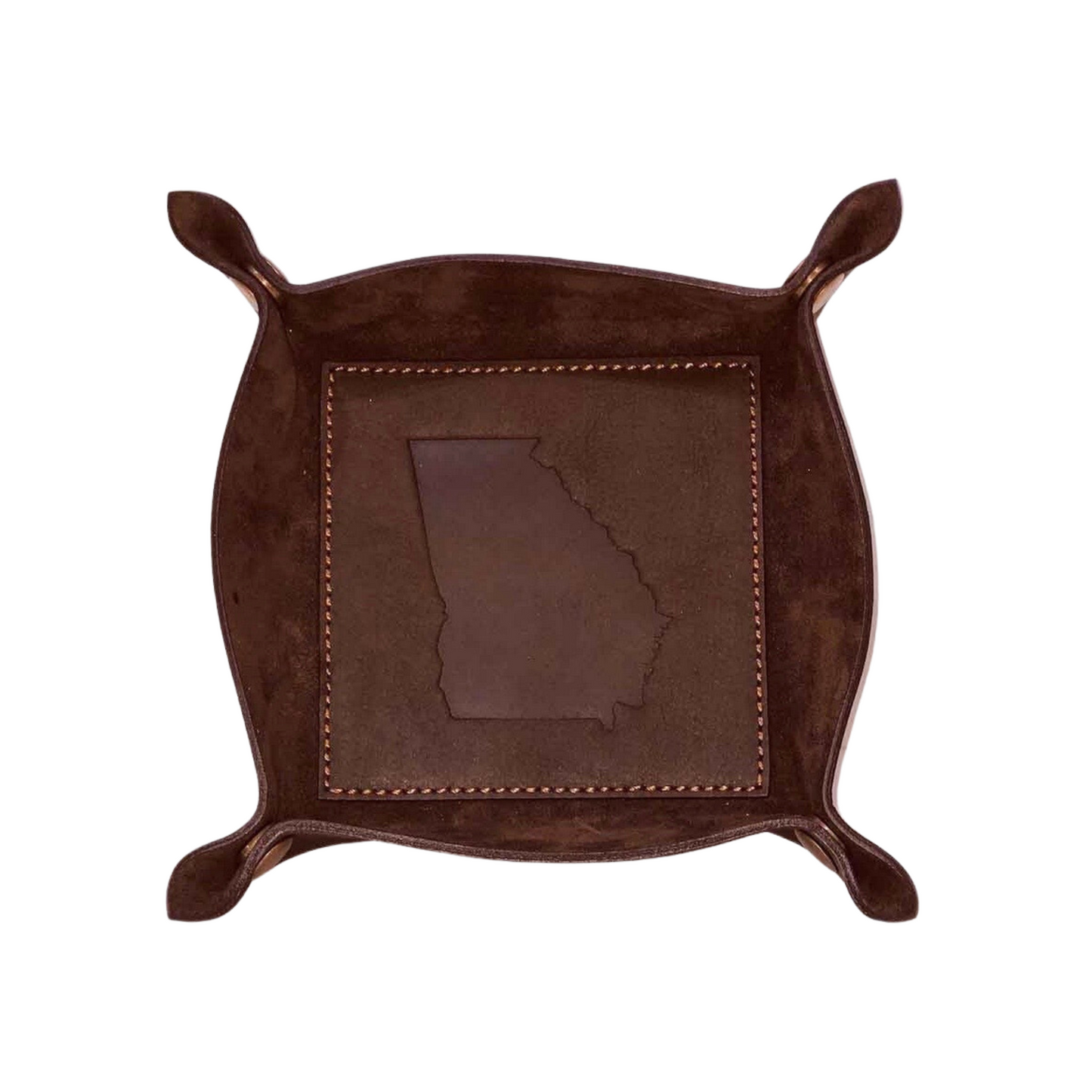 State of Georgia Leather Valet