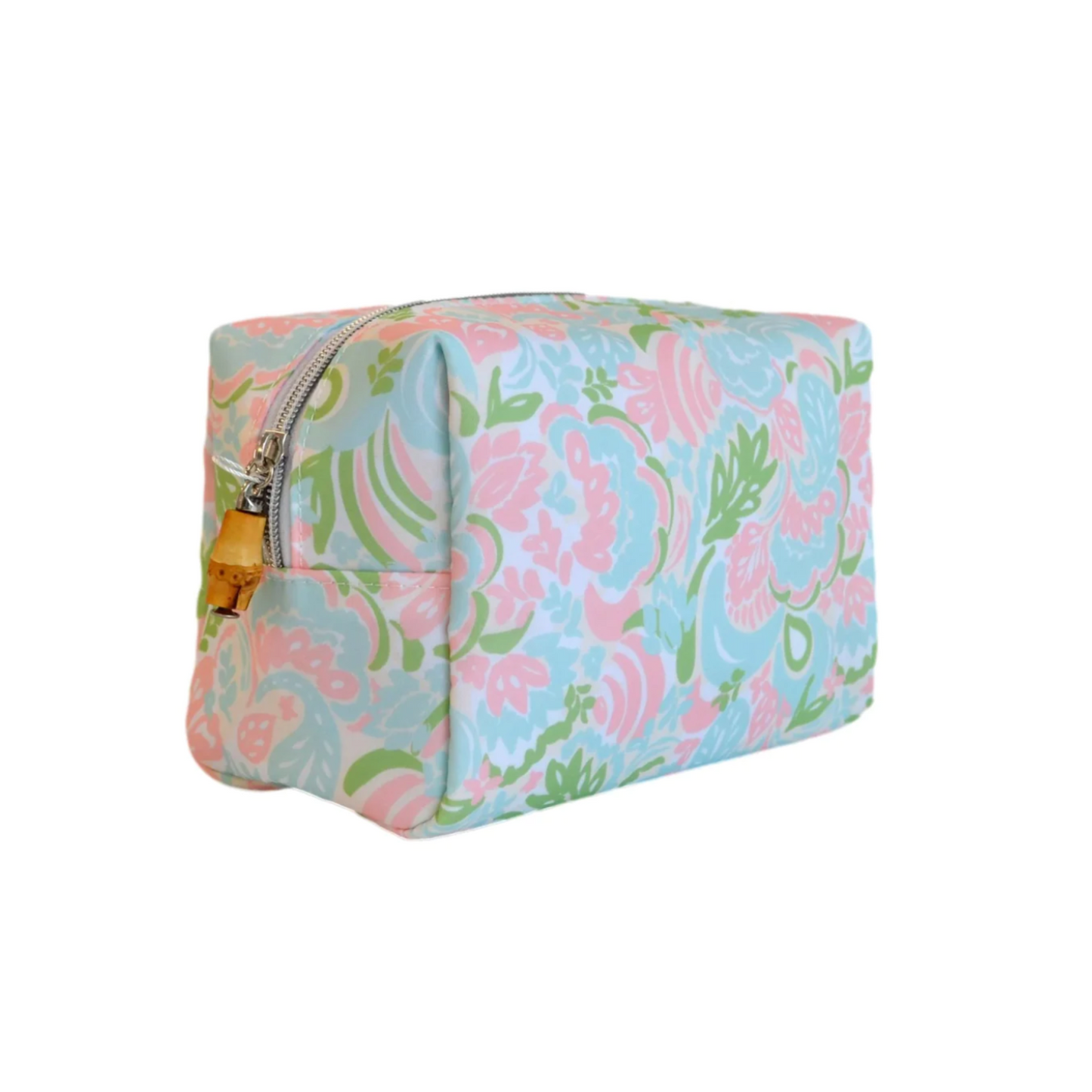Pink, Blue and Green Travel Bag