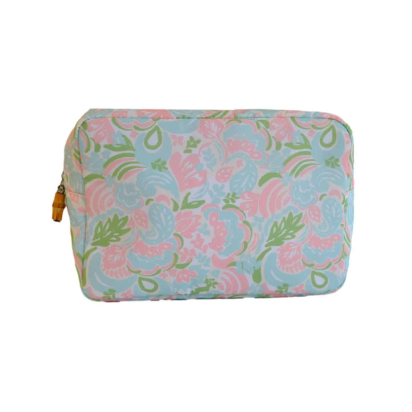 Pink, Blue and Green Travel Bag