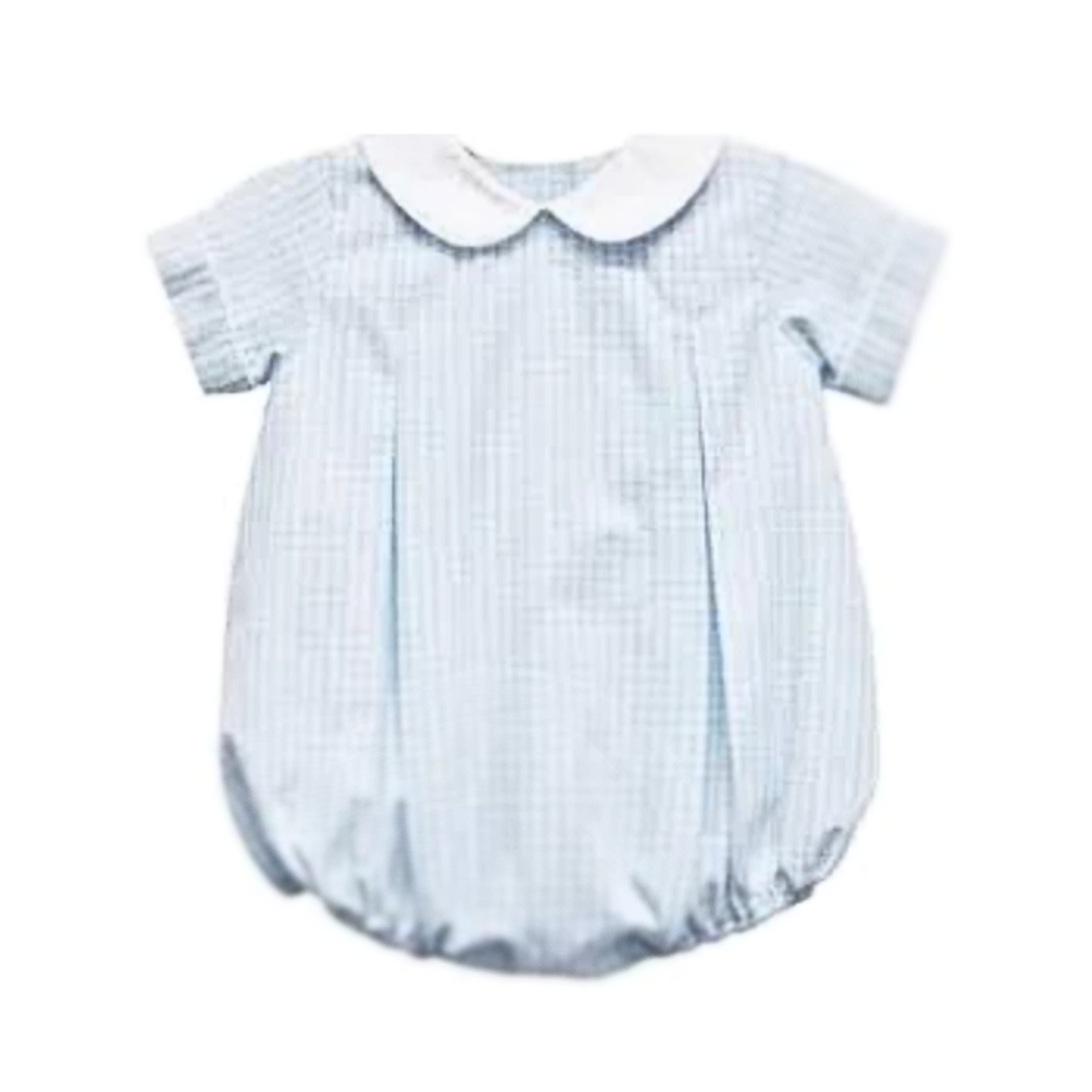 Zuccini Kids - Blue and White Check Bubble