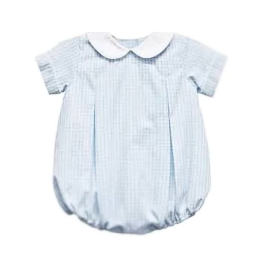 Zuccini Kids - Blue and White Check Bubble