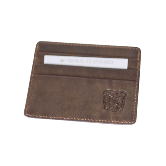 Bulldog Embossed Slim Wallet