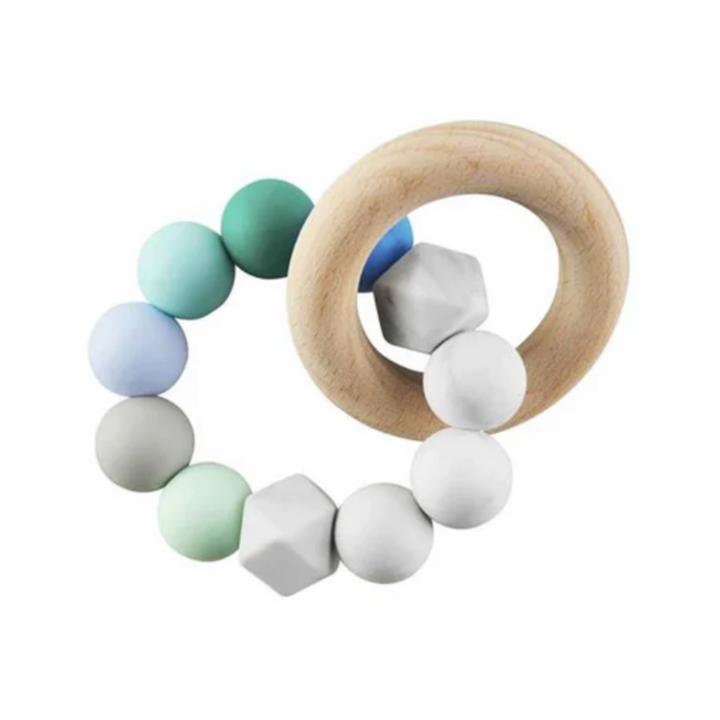 Silicone and Wood Teethers