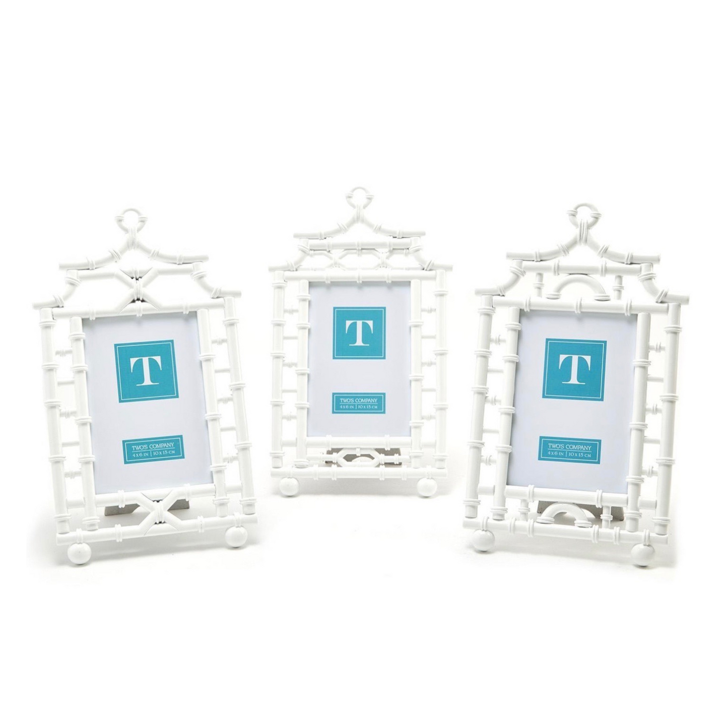 White Pagoda Picture Frame