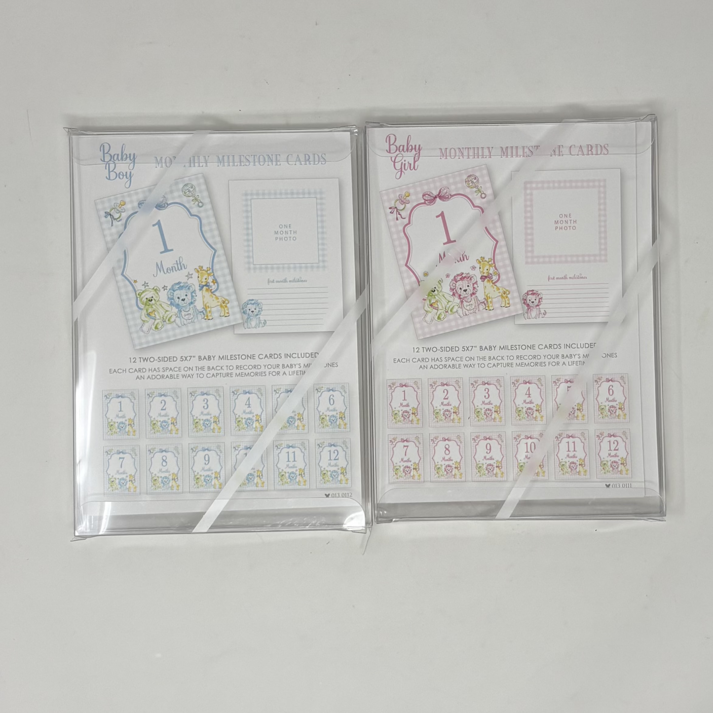 Rosanne Beck - Baby Milestone Monthly Cards