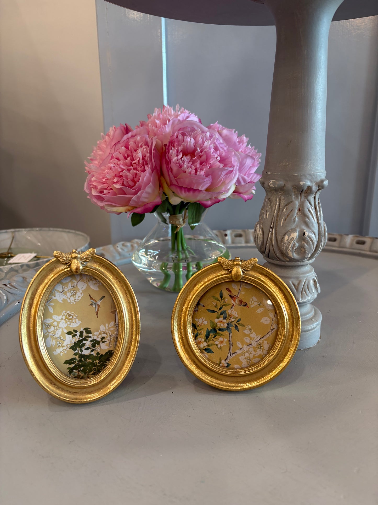 Gold Bee Picture Frame
