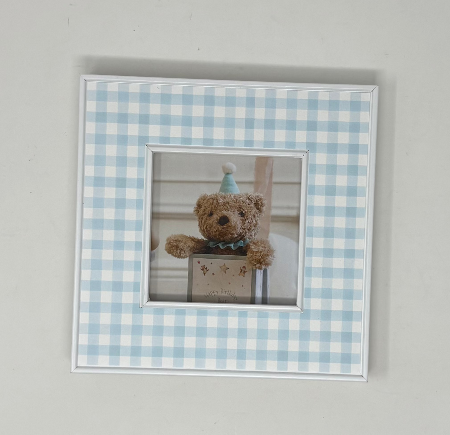 Rosanne Beck - Handpainted Photo Frame - Pink or Blue