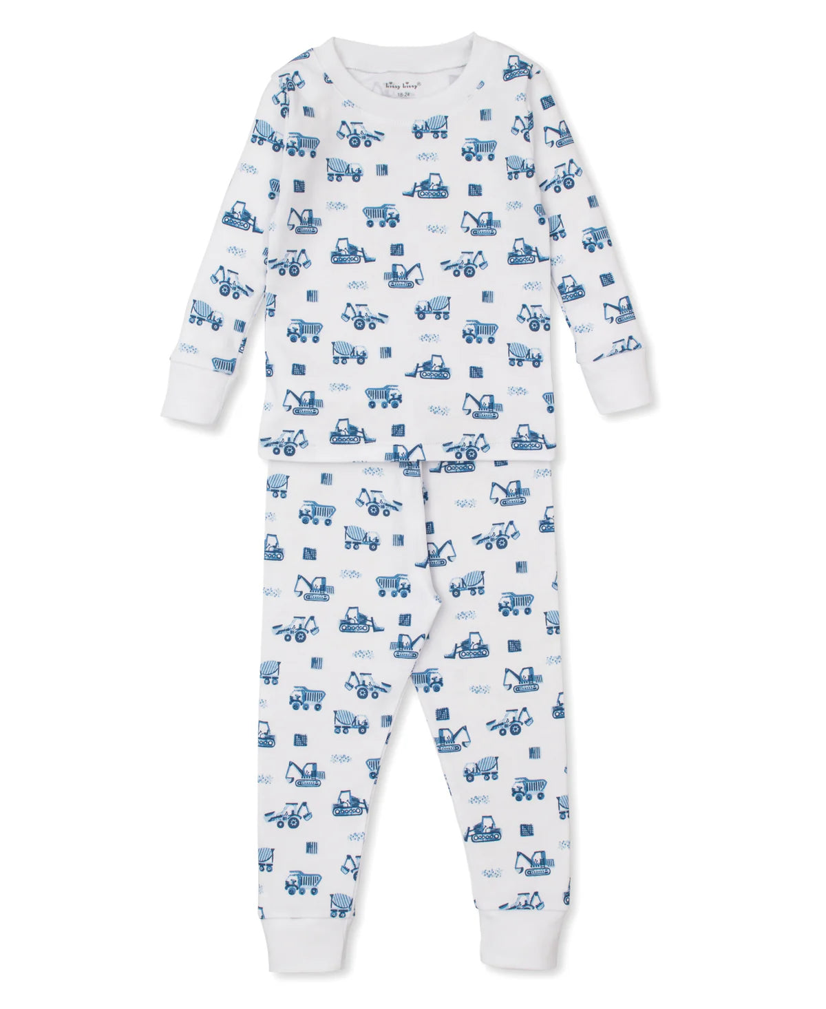 Kissy Kissy - Blue Truck Toddler Pajama Set