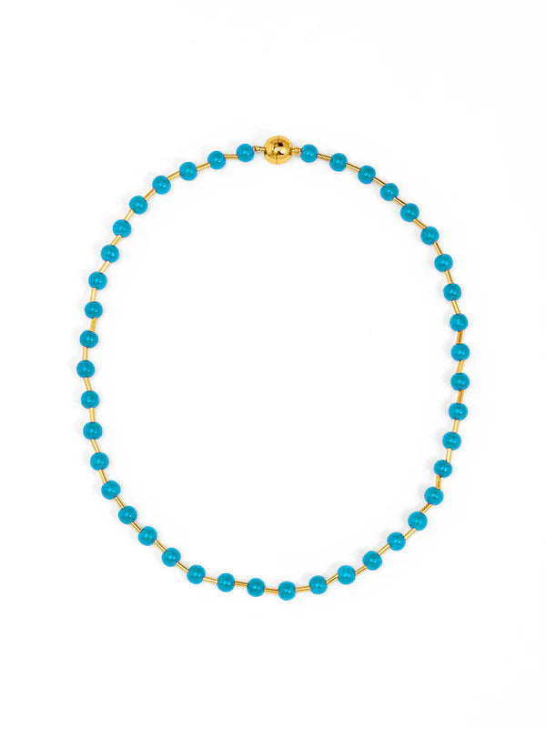 Glass Bead Magnet Closure - Necklace & Bracelet