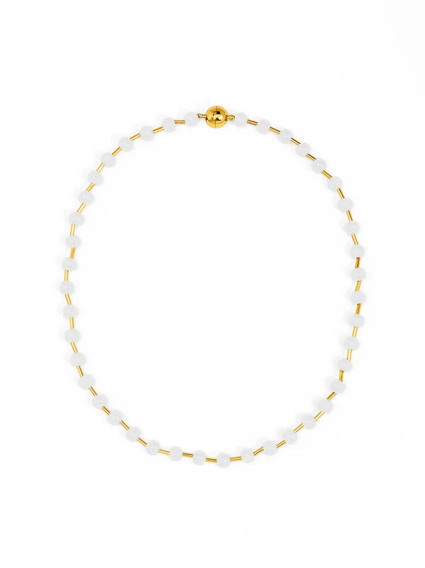 Glass Bead Magnet Closure - Necklace & Bracelet