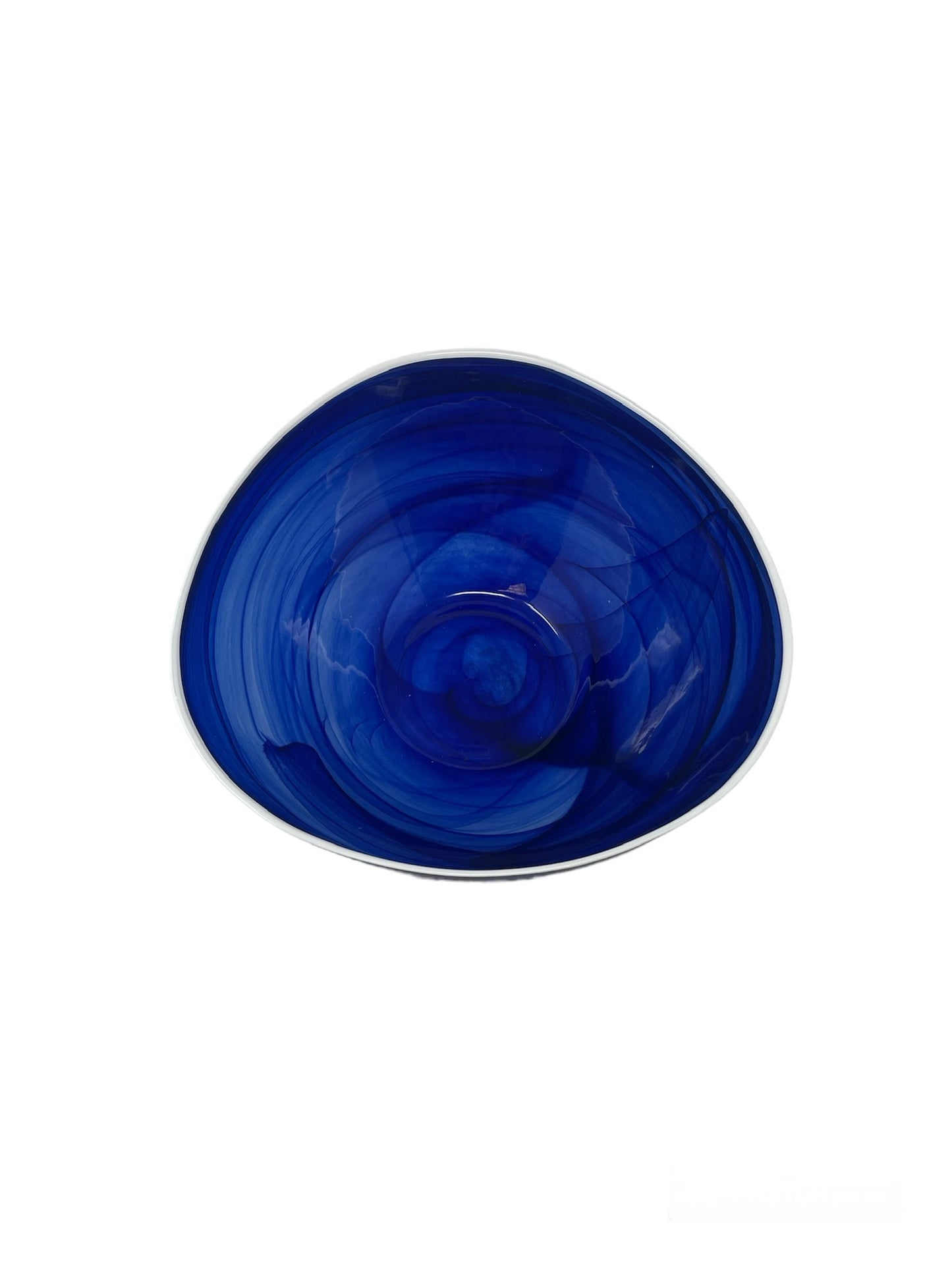 Cobalt Blue Glass Bowl