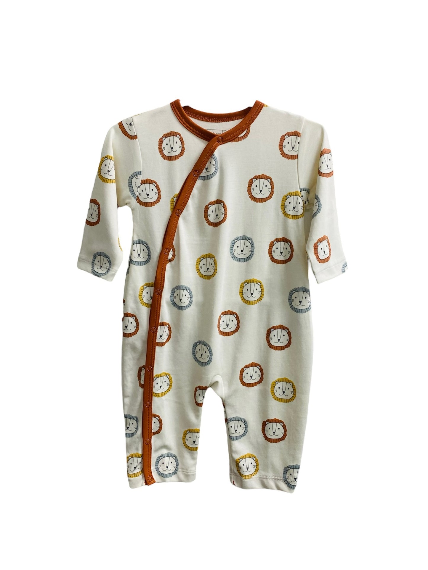 Lion Head Button Up Playsuit