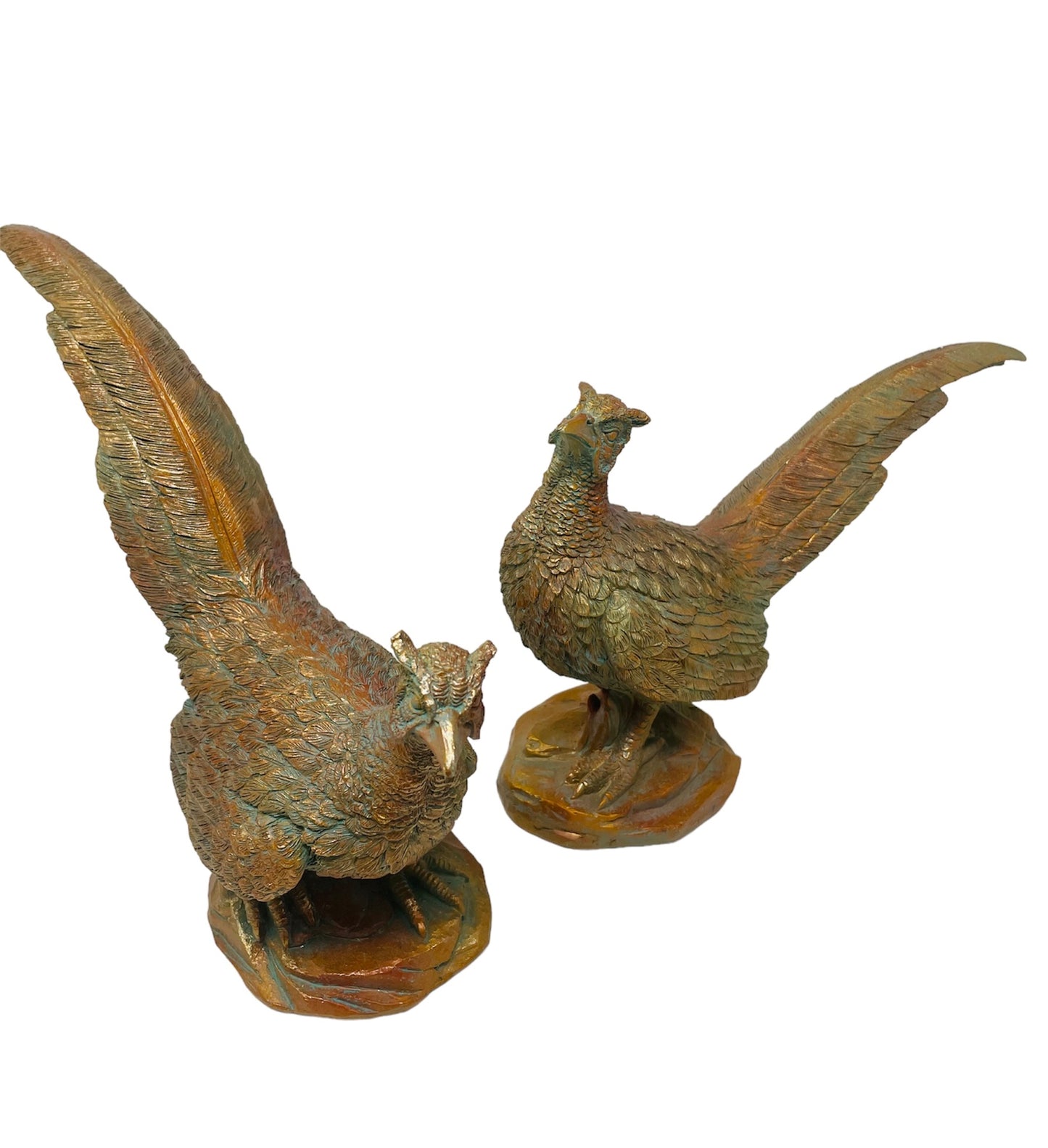 Gold Pheasants - Set of 2