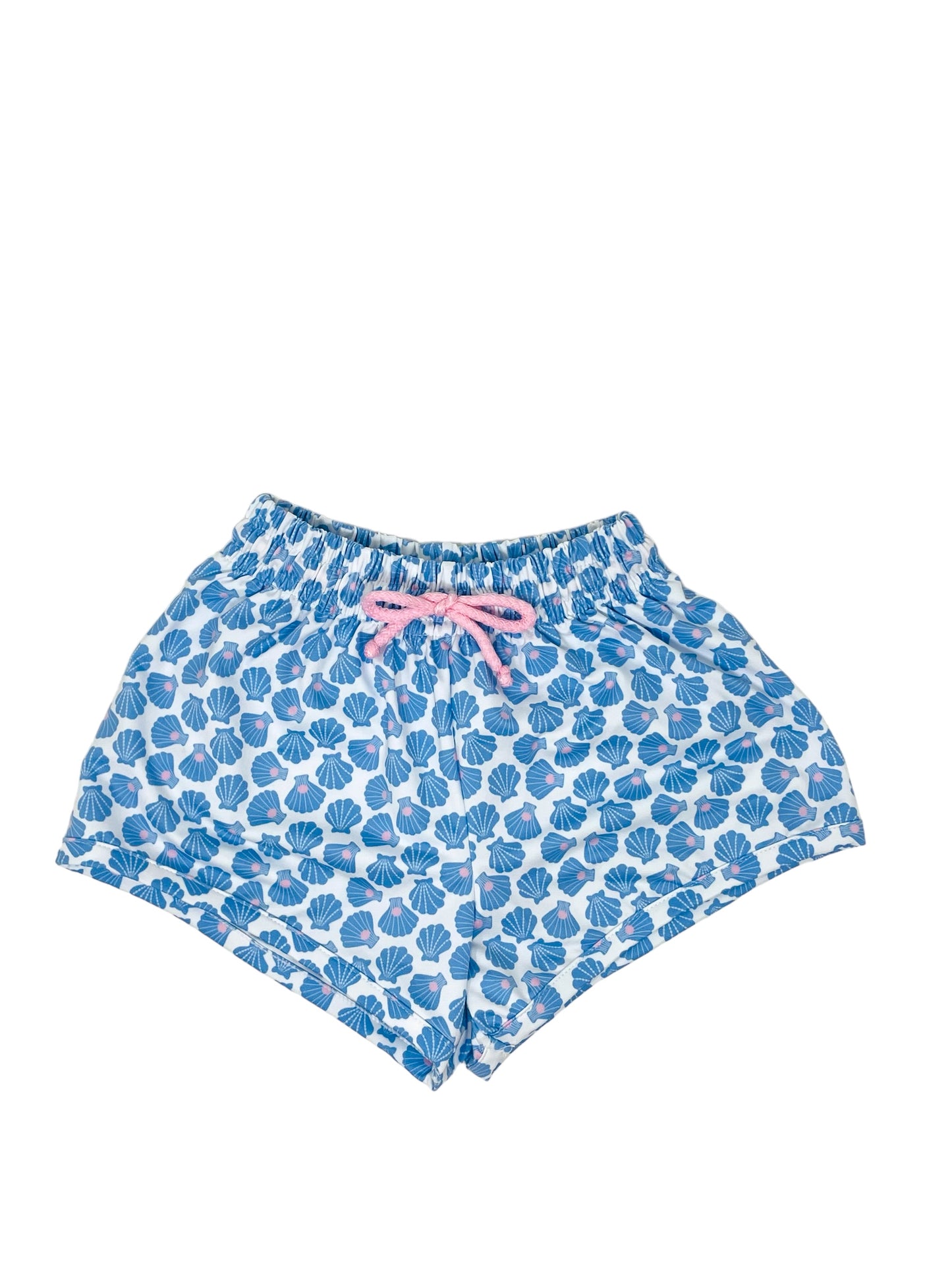 Blue Seashell Shorts