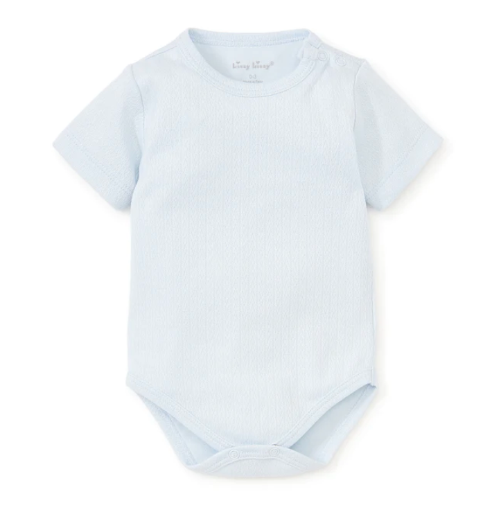 Blue Short Sleeve Onesie