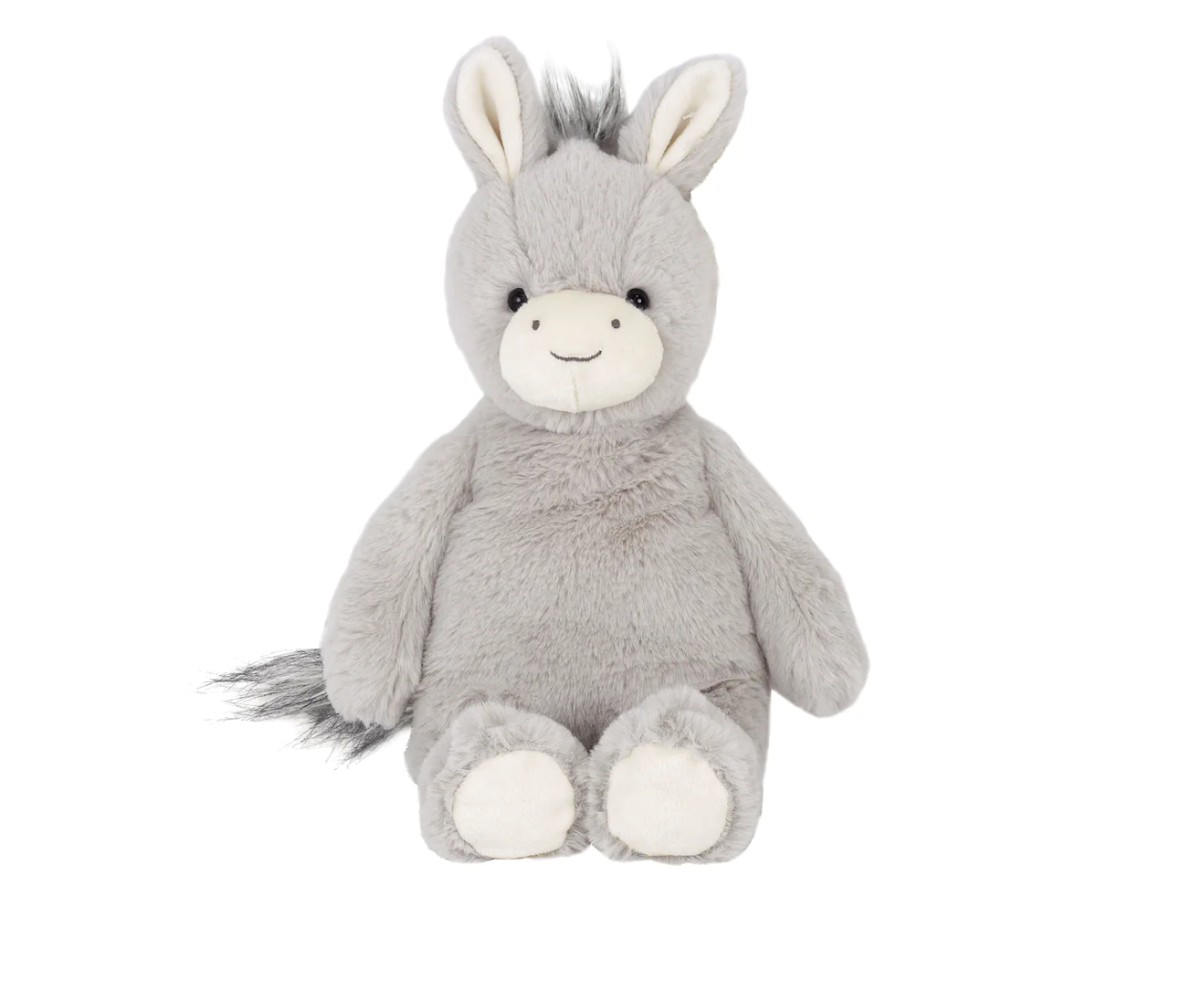 Mon Ami - Gray Plush Donkey