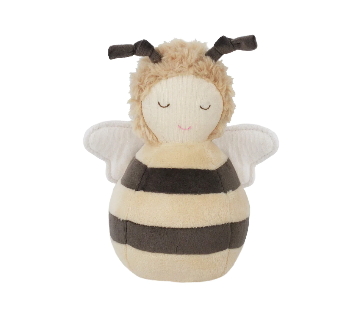 Mon Ami - Honey Bee Plush Rattle
