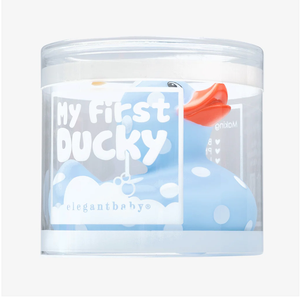Elegant Baby - My First Ducky Bath Toy - Three Colors