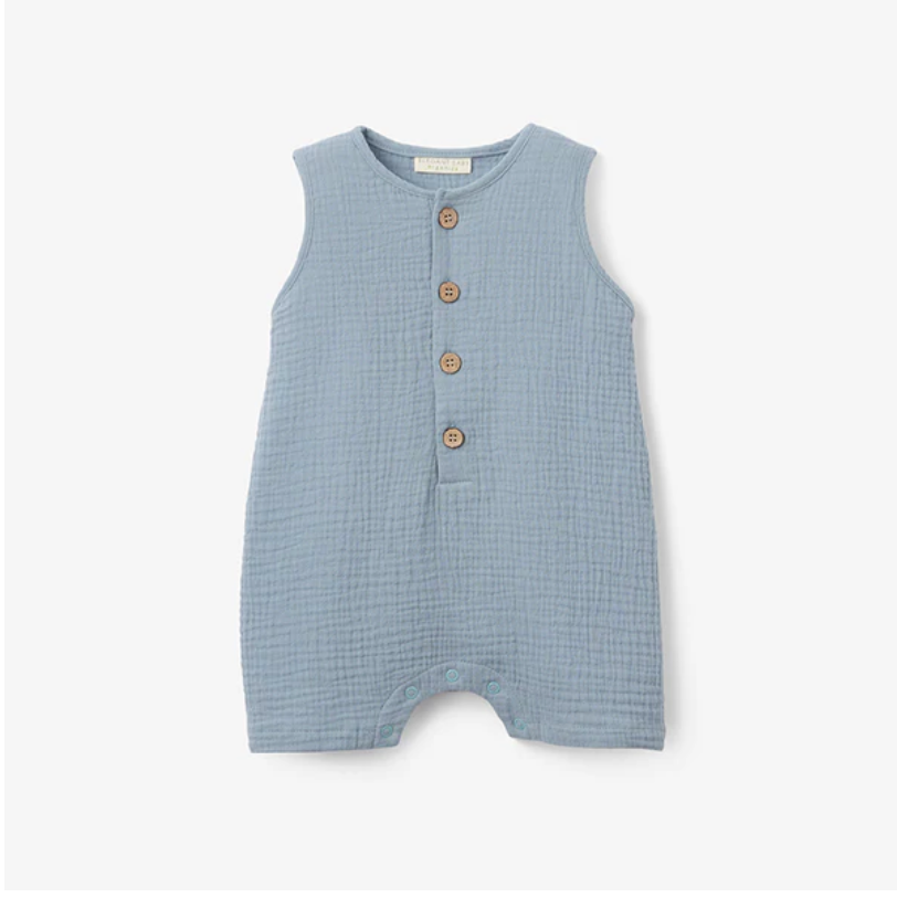 Blue Boys Romper