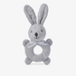 Knit Bunny Rattle -  3 Colors