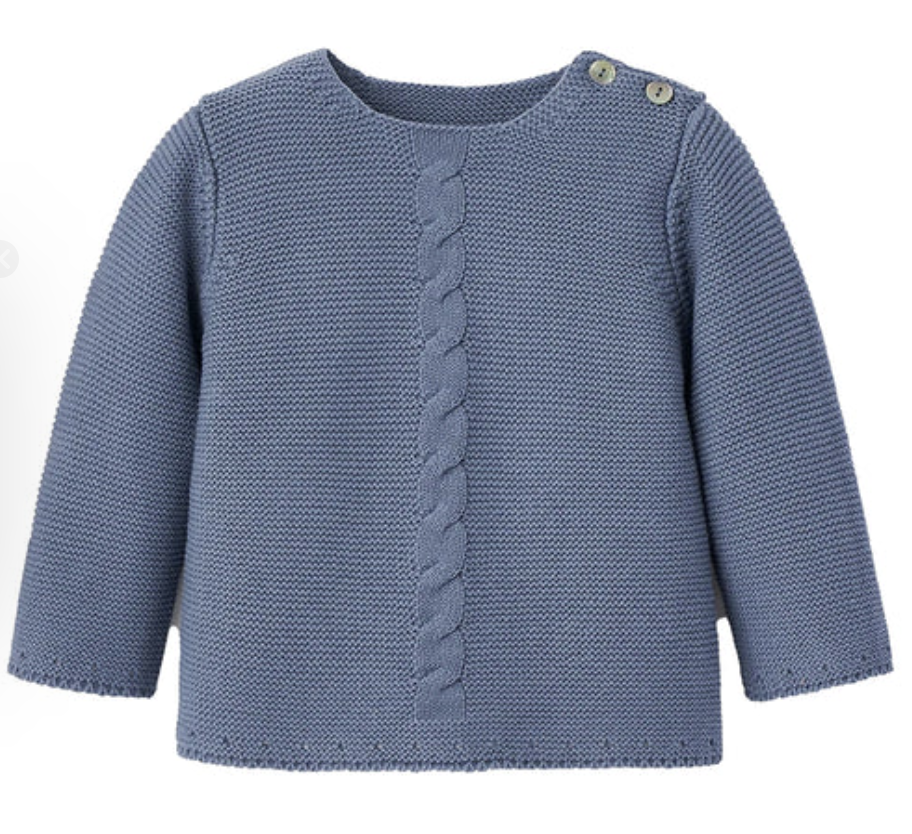 Elegant Baby - Blue Sweater