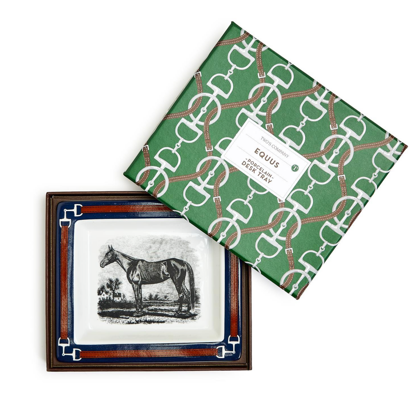 Horse Design Decorative Desk Tray