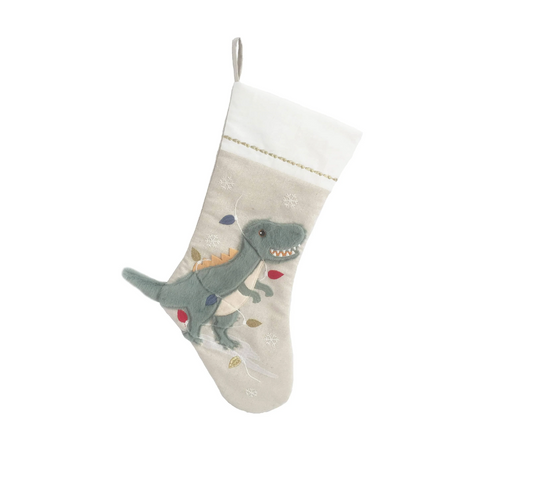Mon Ami - Green Dinosaur Stocking