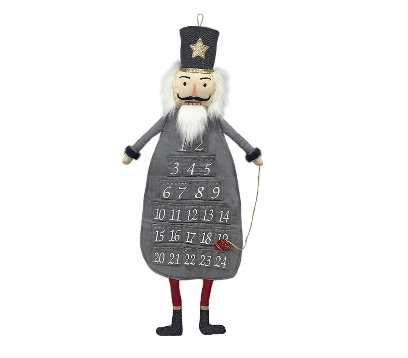 Mon Ami - Gray Nutcracker Advent Calendar