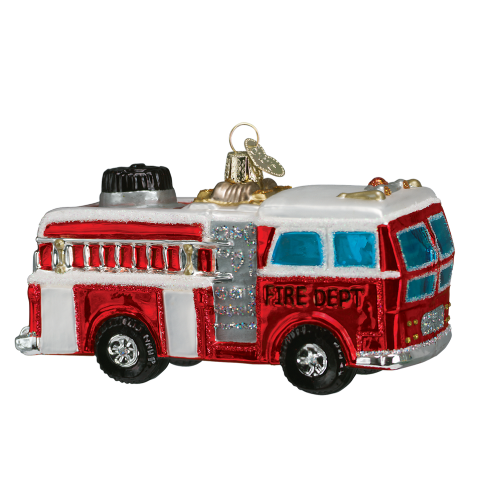 Fire Truck Ornament