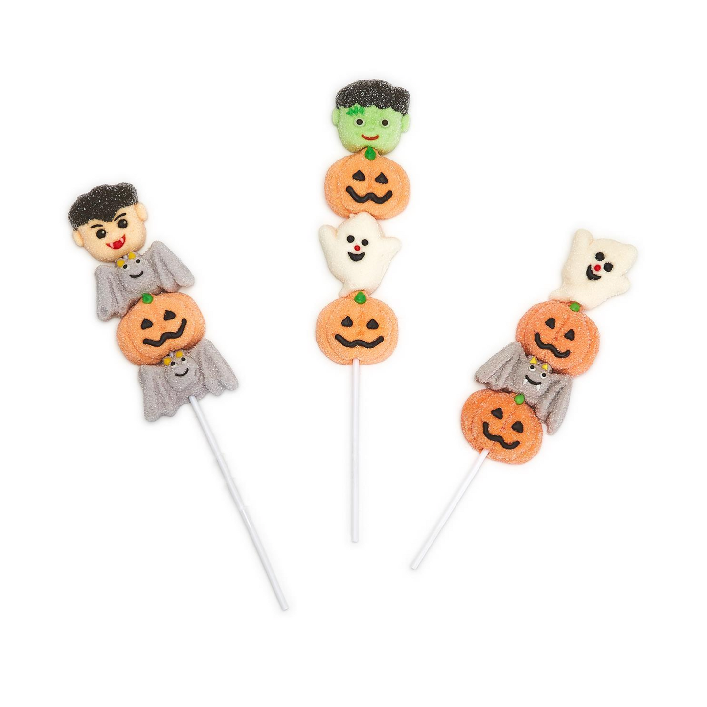 Halloween Marshmallow Lollipop - 3 Designs Each Sold Individually