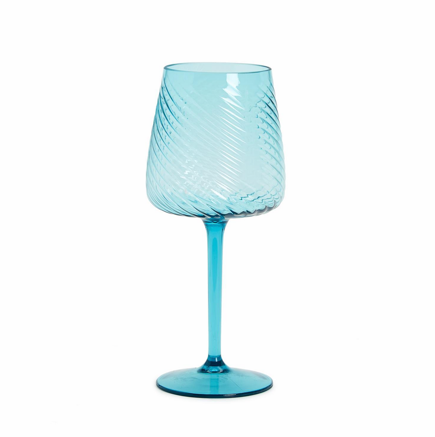 Acrylic Wine Glass - Sea Foam Color - Set of 4