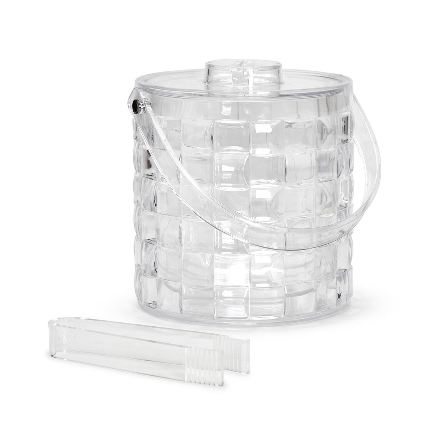 Acrylic Ice Bucket with Tongs