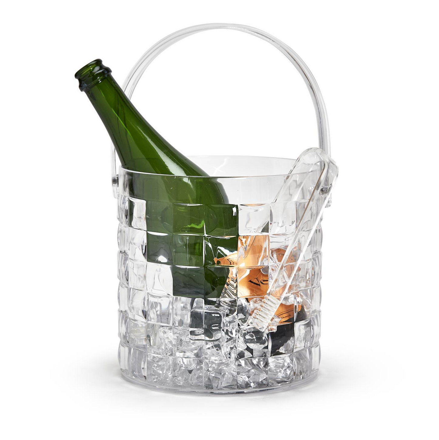 Acrylic Ice Bucket with Tongs