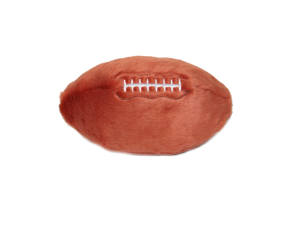 Plush Football Dog Toy