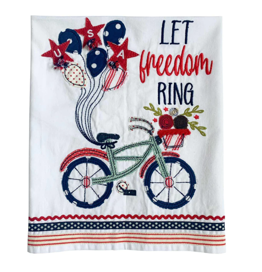 Let Freedom Ring Tea Towel