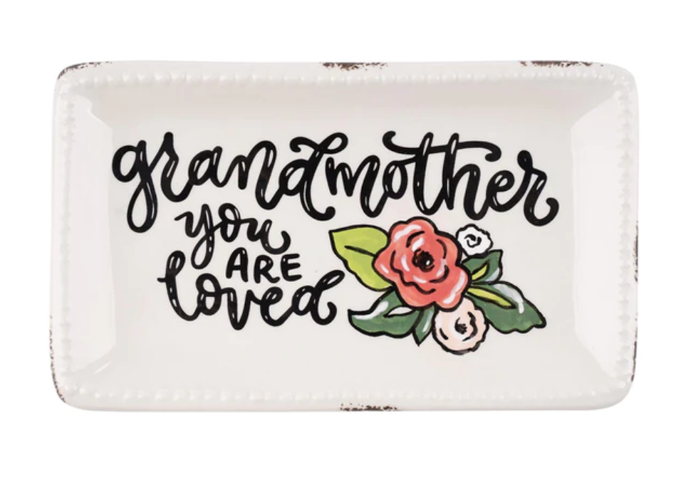 Grandmother You Are Loved Tray