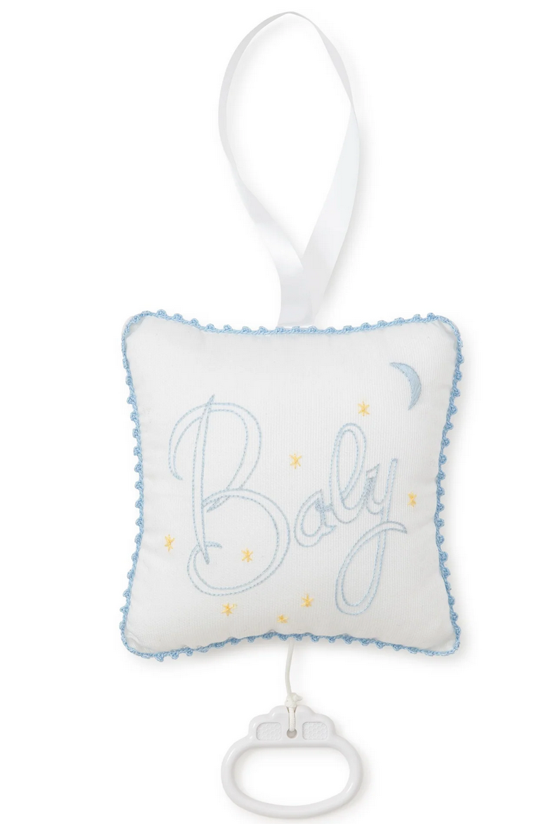 Kissy Kissy - Baby Musical Pillow - Blue