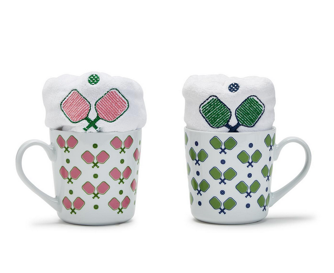 Pickleball Mug and Towel Set