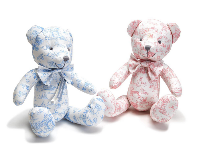 Toile Teddy Bear